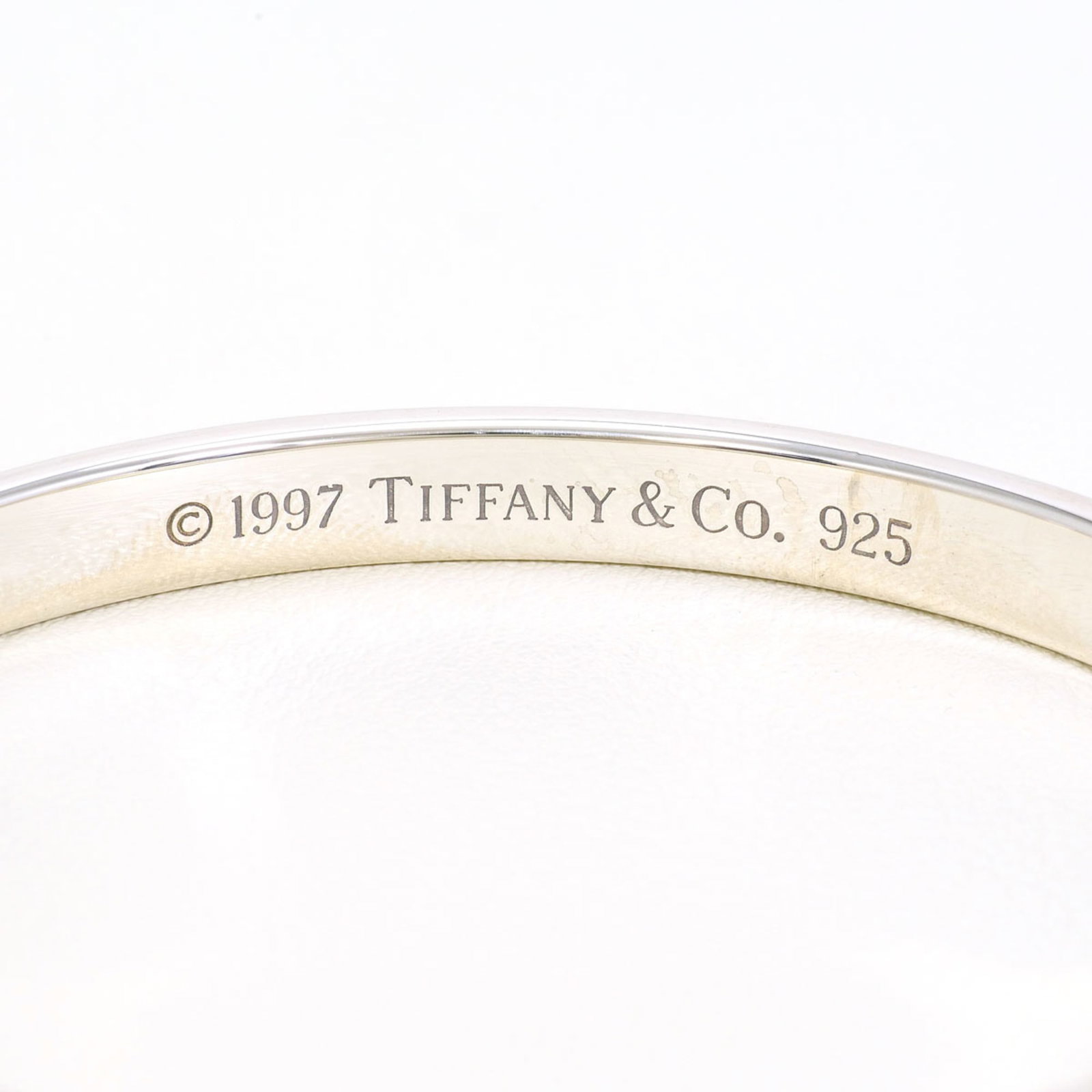 Silver Bangle Tiffany - 3
