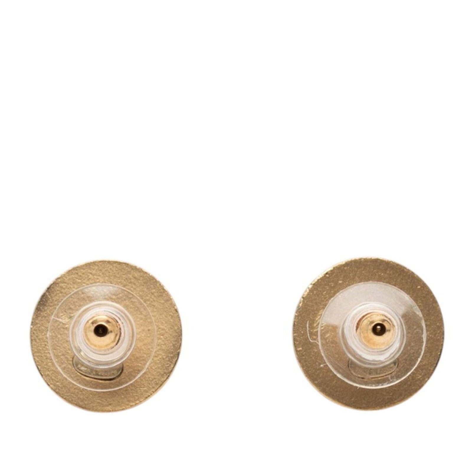 Stud earrings rhinestone Chanel - 2