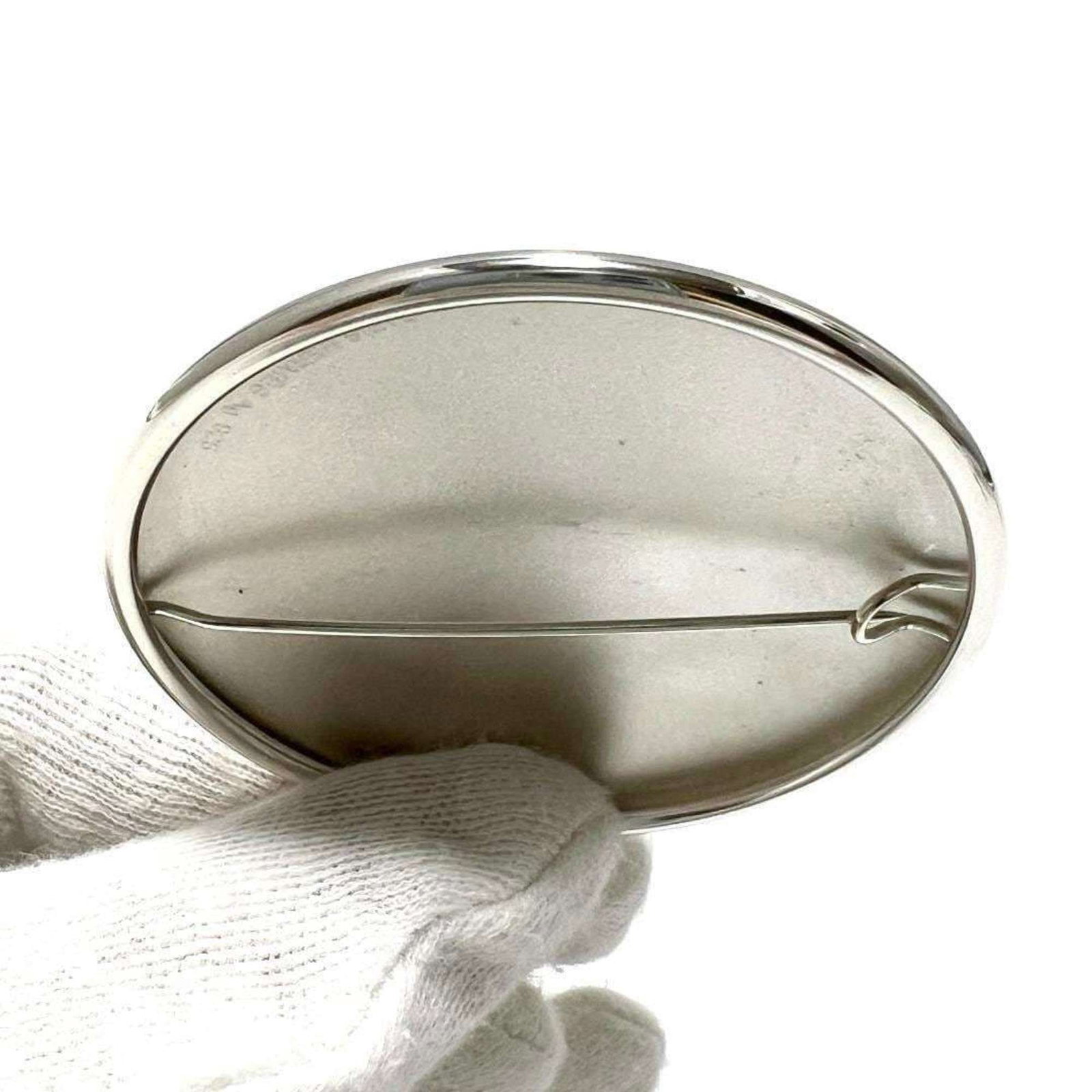 Silver Hermes Brooch - 5