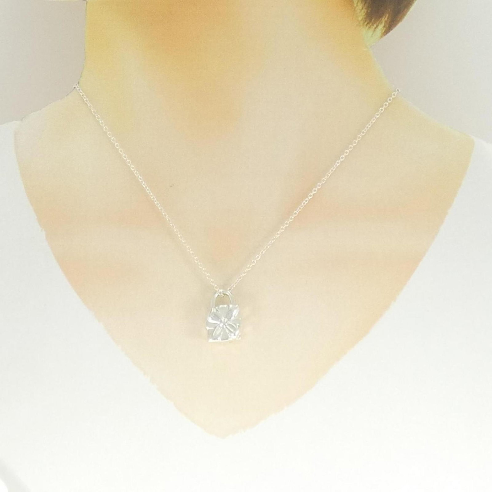 Bow box necklace by Tiffany - 6