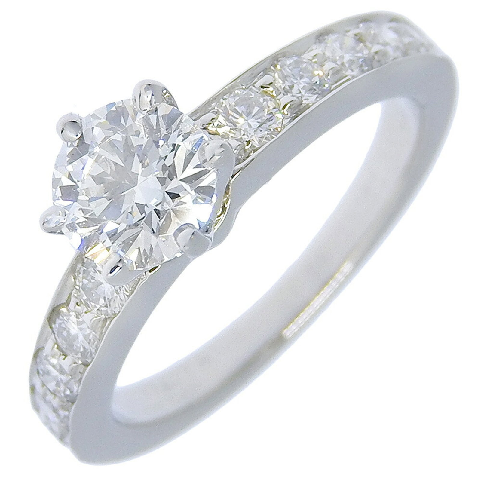 Platinum ring by Tiffany band: Platinum ring by Tiffany band Platinum ring by Tiffany features a band design made from high-quality platinum, with a US size 3 fit. This like-new condition piece shows hardly any traces of usage, mak