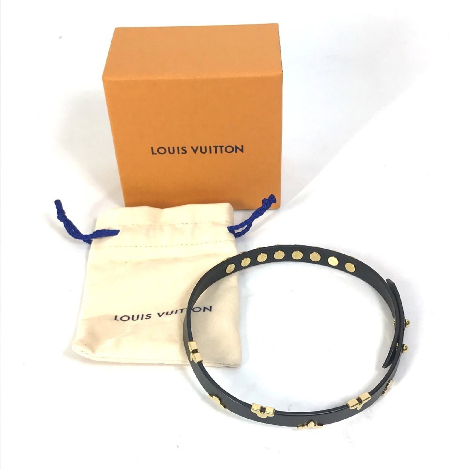 Charm Vuitton Leather Bracelet - 12