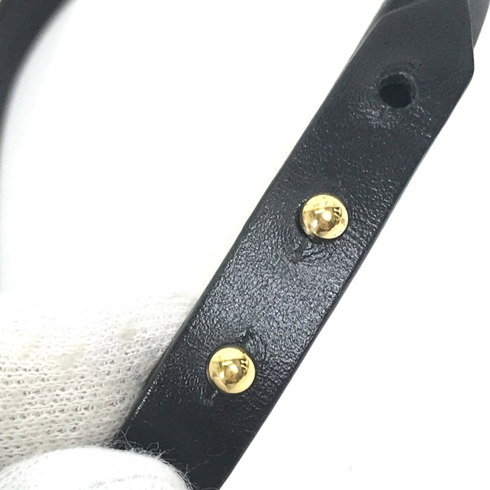 Charm Vuitton Leather Bracelet - 7