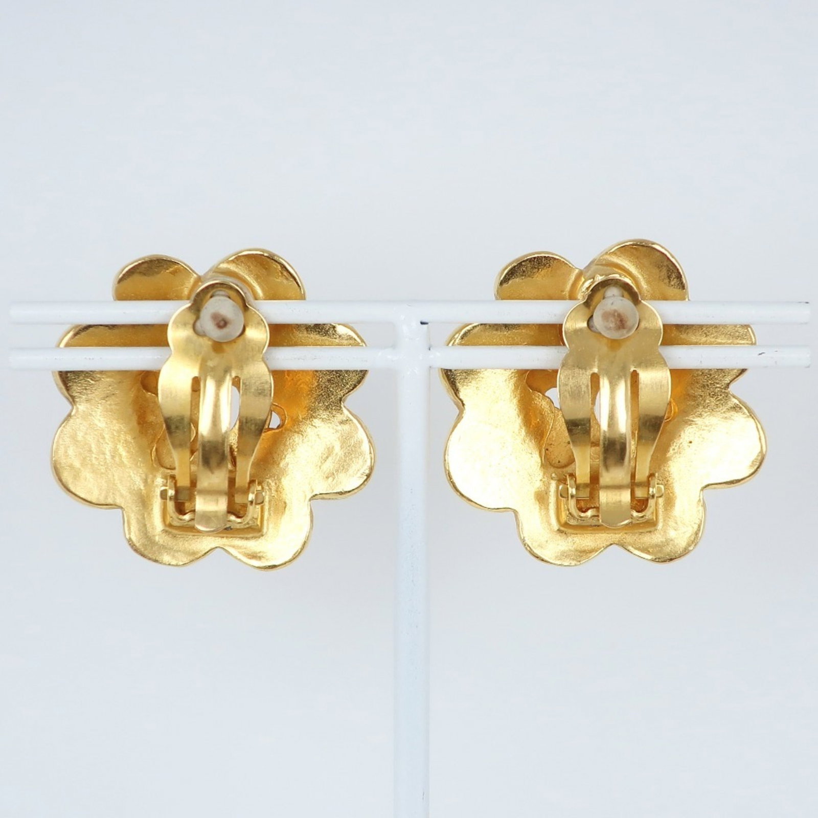Chanel Stud Earrings Gold Plating - 3