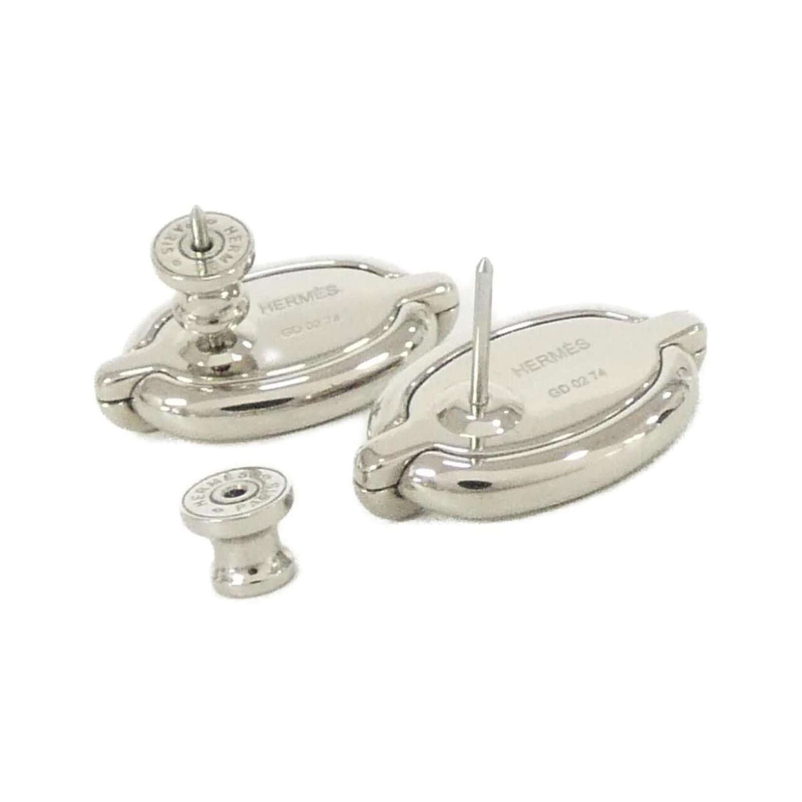 Hermes Stud Earrings - 3