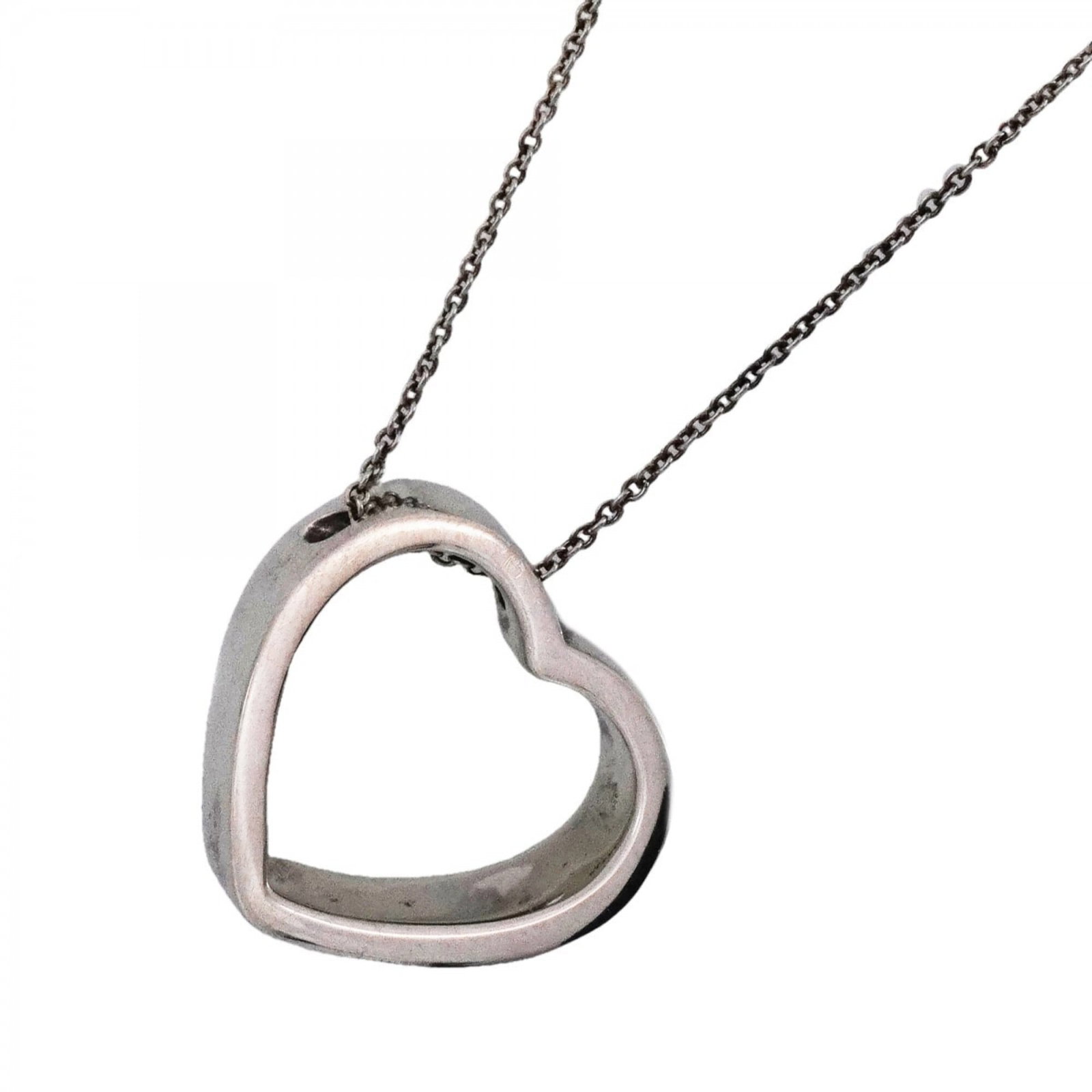 Sterling Silver Women's Geometric Necklace By Tiffany: Sterling Silver Women's Geometric Necklace By Tiffany Sterling Silver Women's Geometric Necklace By Tiffany features a geometric design in 925 silver, with a pendant size of 17.7mm x 21.4mm and a