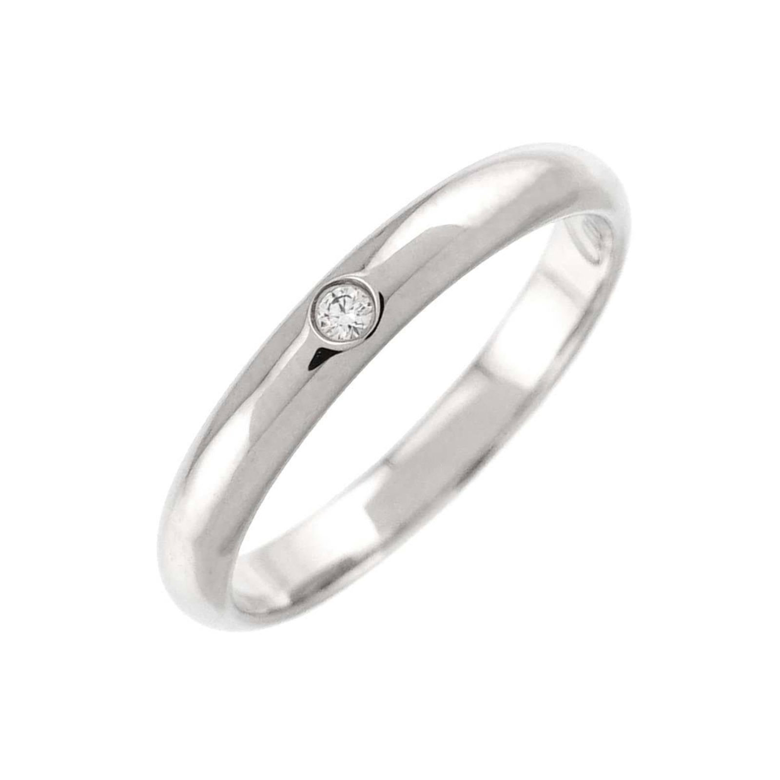 Ring Band by Platinum 950: Ring Band by Platinum 950 Platinum 950 Ring Band by Cartier, featuring a sleek silver design with a subtle sheen. This women's band ring boasts a high-quality construction and a refined, understated