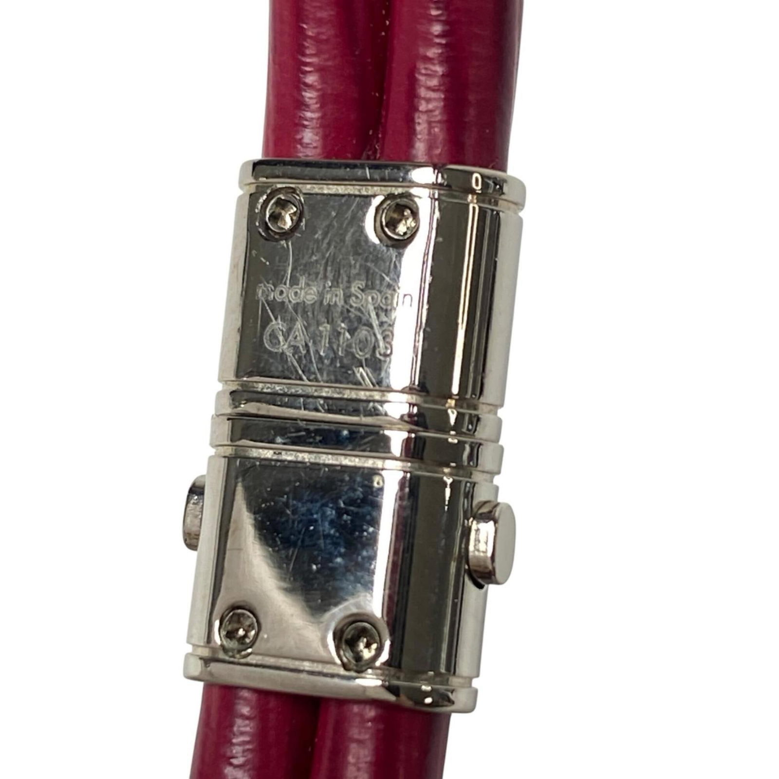 Charm Vuitton Leather Bracelet - 10
