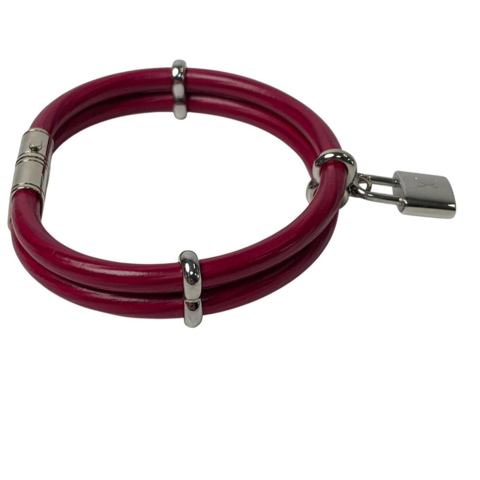 Charm Vuitton Leather Bracelet - 2