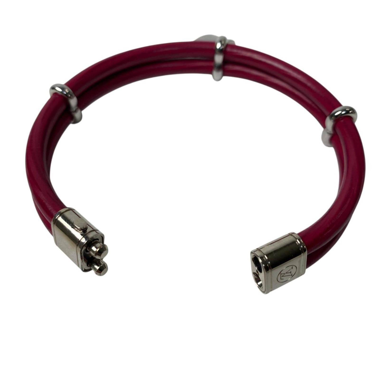 Charm Vuitton Leather Bracelet - 6