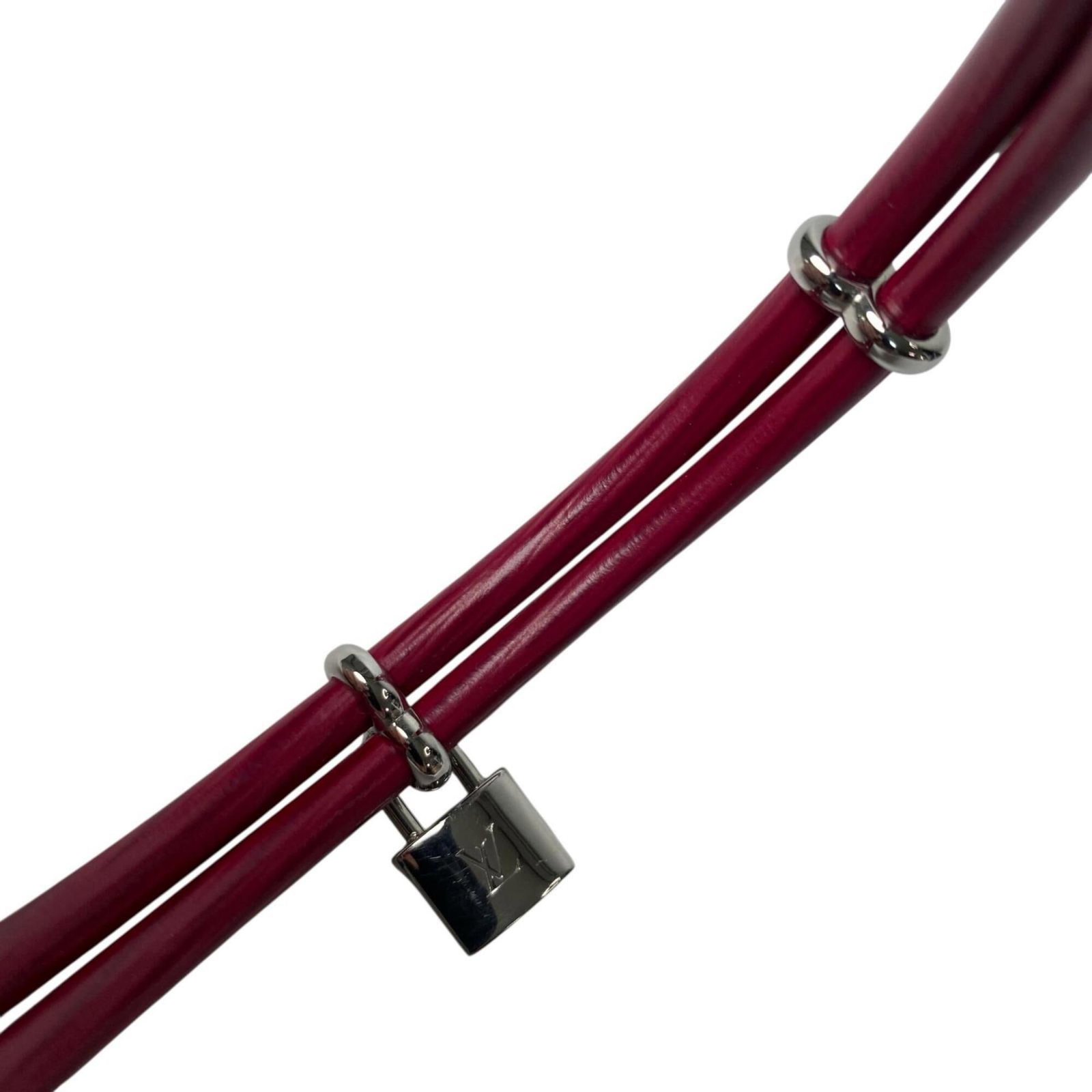 Charm Vuitton Leather Bracelet - 9