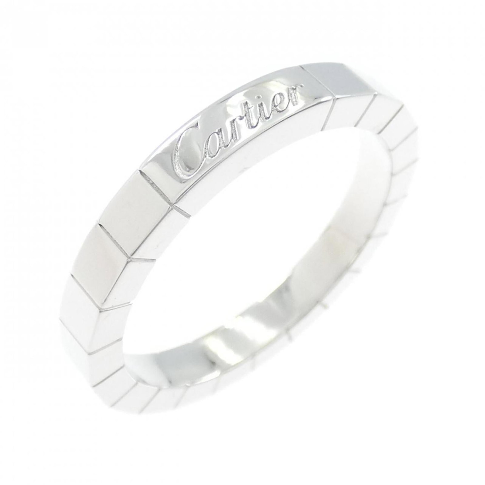 White Gold Cartier Band Ring 18K: White Gold Cartier Band Ring 18K 18K White Gold Cartier Band Ring for Women, A Timeless Classic. This beautiful ring features a sleek band crafted from high-quality white gold and boasts a slender 2.9