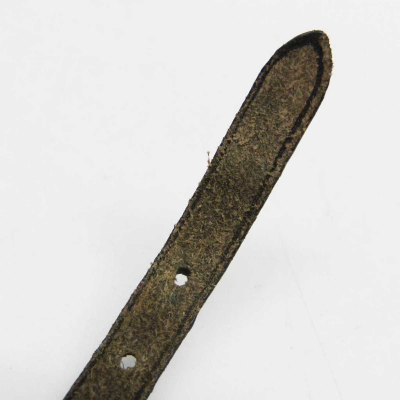 Metal leather bangle Hermes - 6