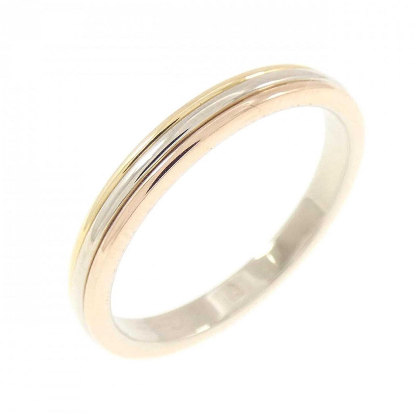 Cartier Wedding Ring Pink Gold (18K) White Gold (18K) Yellow Gold (18K): Cartier Wedding Ring Pink Gold (18K) White Gold (18K) Yellow Gold (18K) Pink Gold, White Gold, and Yellow Gold options available. This Cartier wedding ring features 18K gold materials in three
