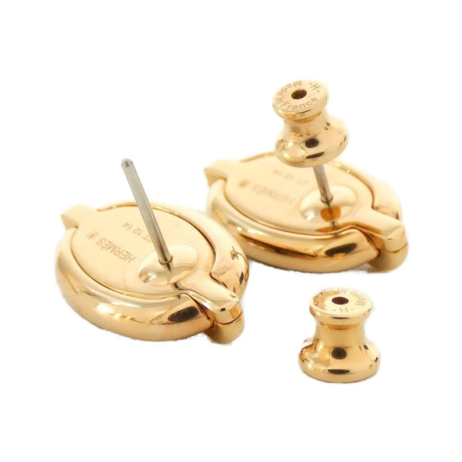 Hermes Stud Earrings - 3
