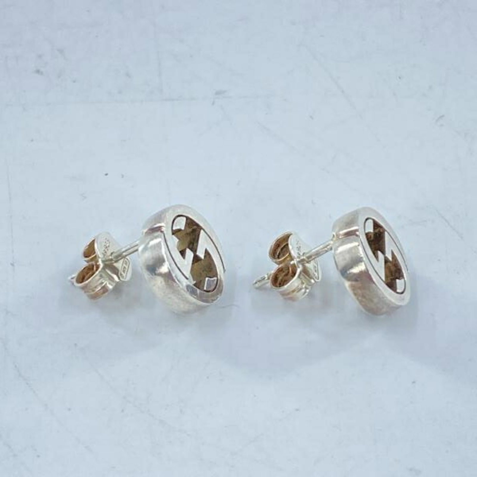 Gucci stud earrings silver 925 - 2