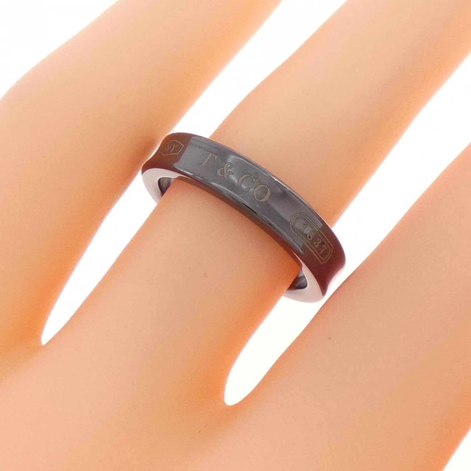 Tiffany Band Ring Titanium - 5