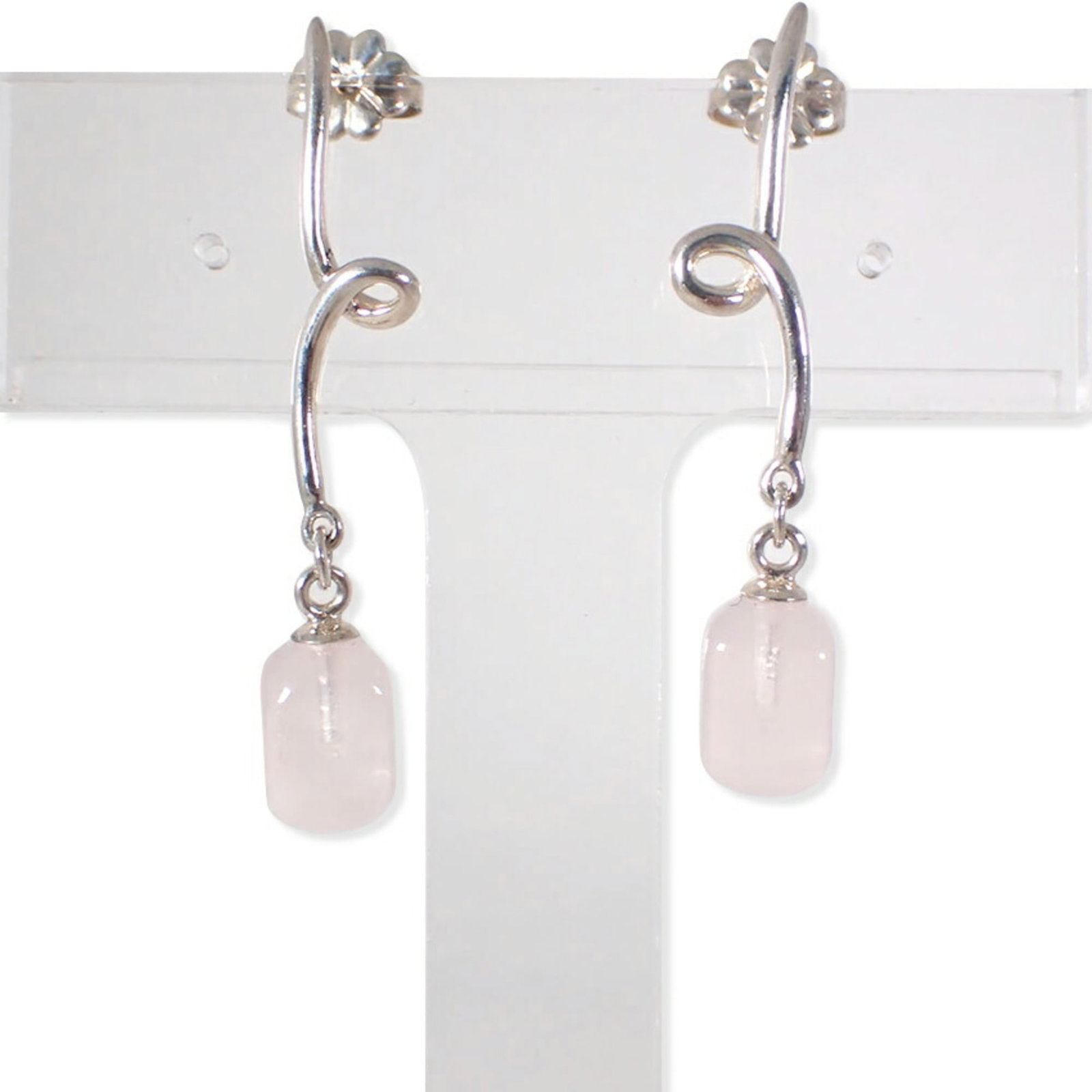 Sterling silver drop earrings Tiffany (1 of 10)