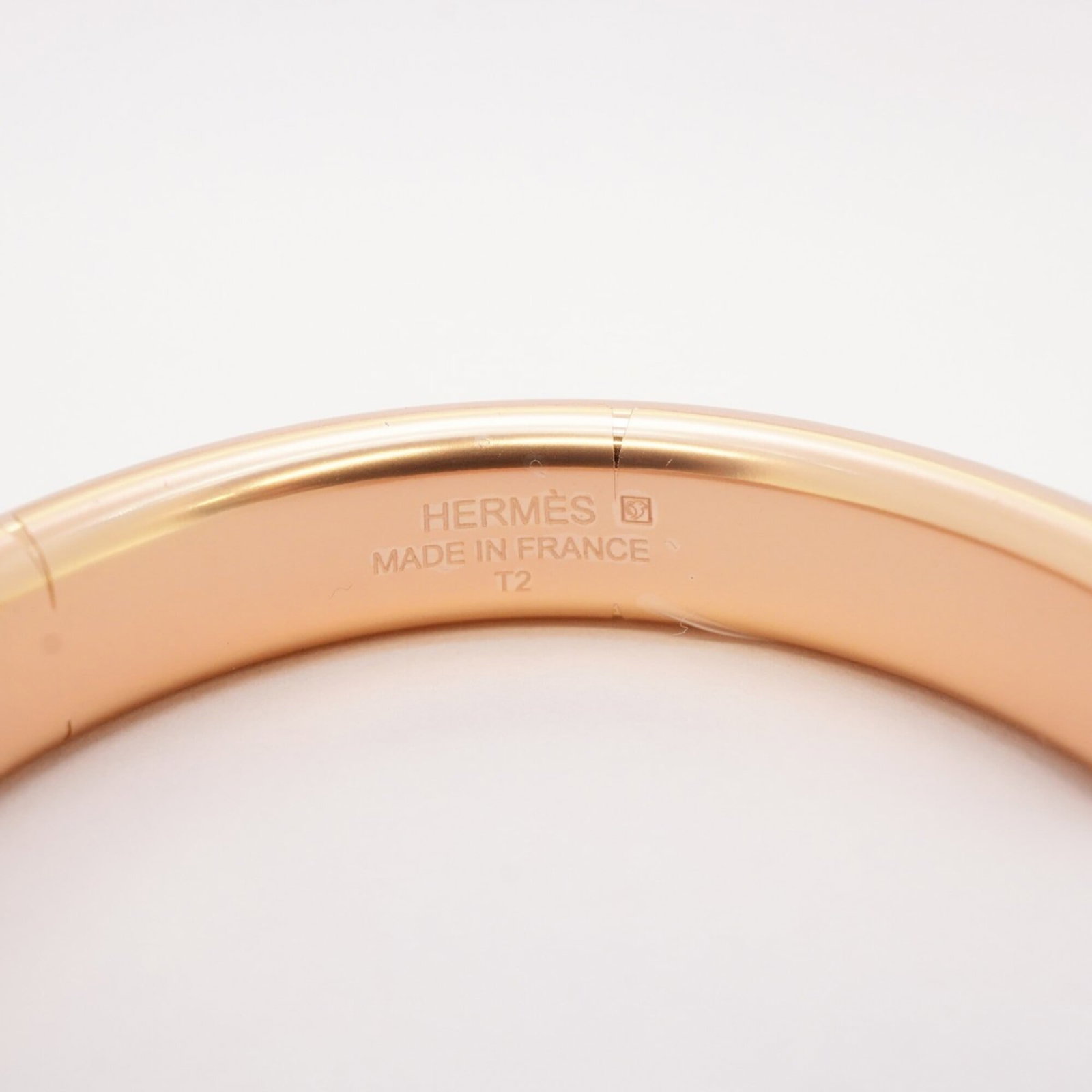 Hermes Bangle Gold Plating Leather - 4