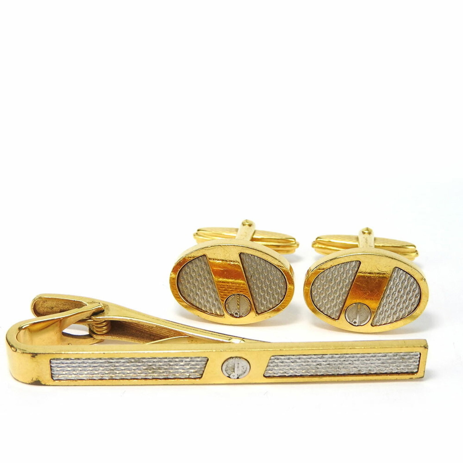 Metal cufflinks by Dunhill (1 of 11)