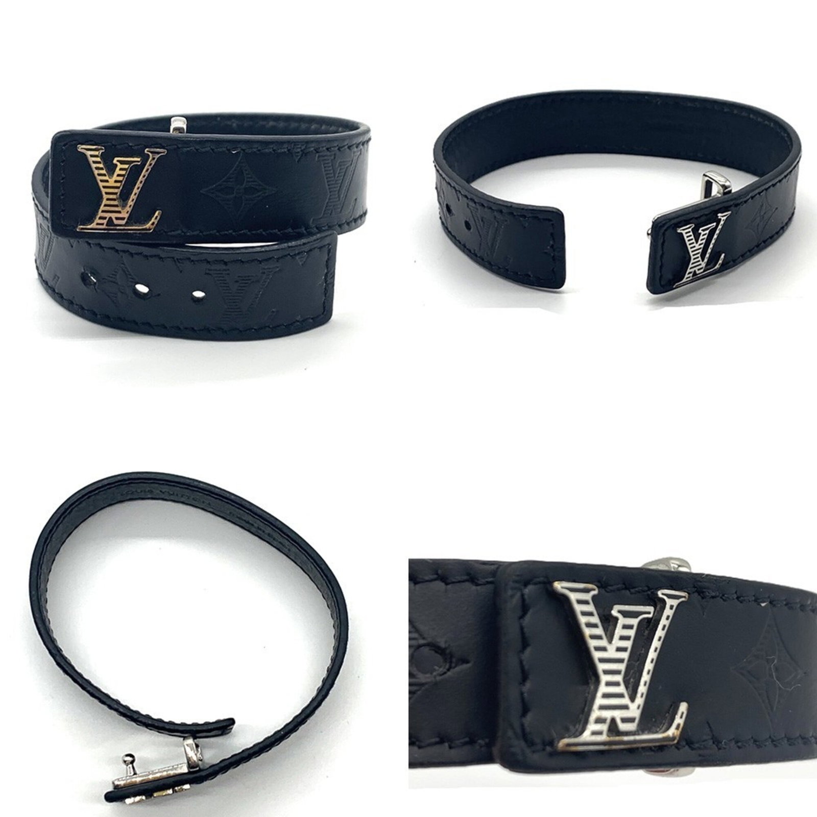 Charm Vuitton Leather Bracelet - 3