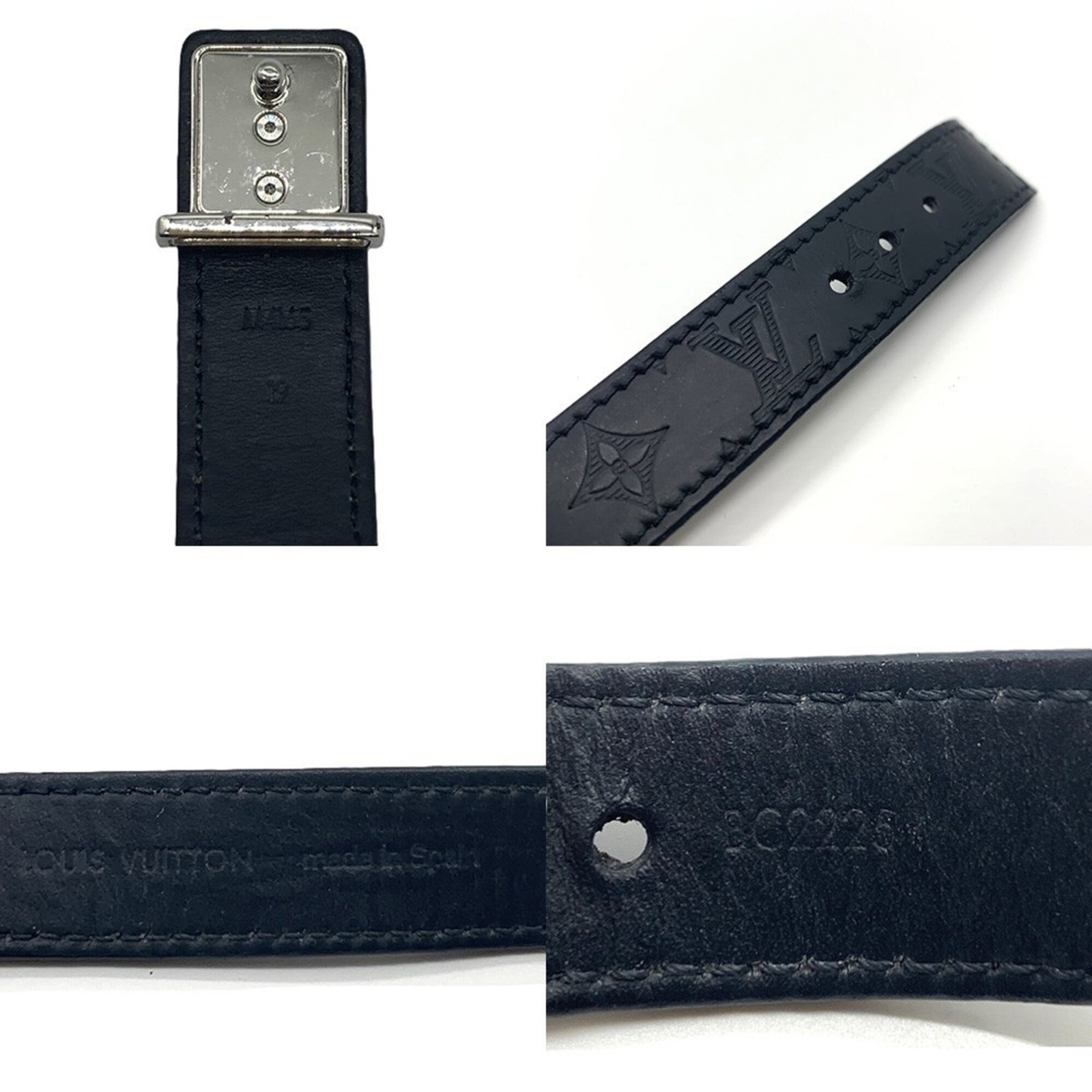 Charm Vuitton Leather Bracelet - 4