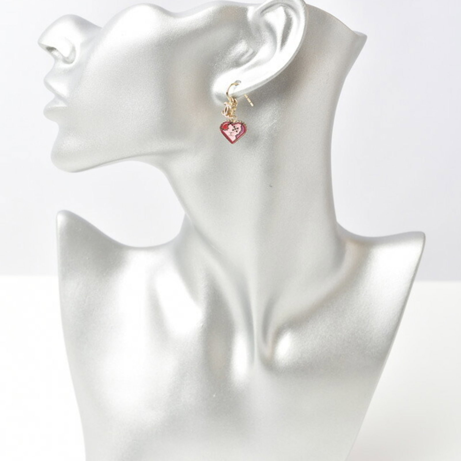Earrings drop resin - 2
