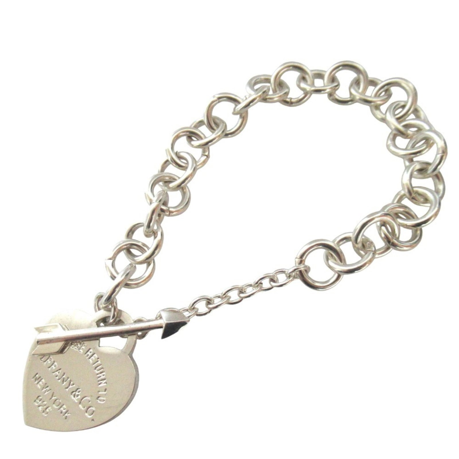 Charm Tiffany Bracelet 925 Silver: Charm Tiffany Bracelet 925 Silver Charm Tiffany Bracelet 925 Silver - A stylish and elegant accessory, this 20cm silver charm bracelet features a high-quality 925 silver material that adds a touch of 