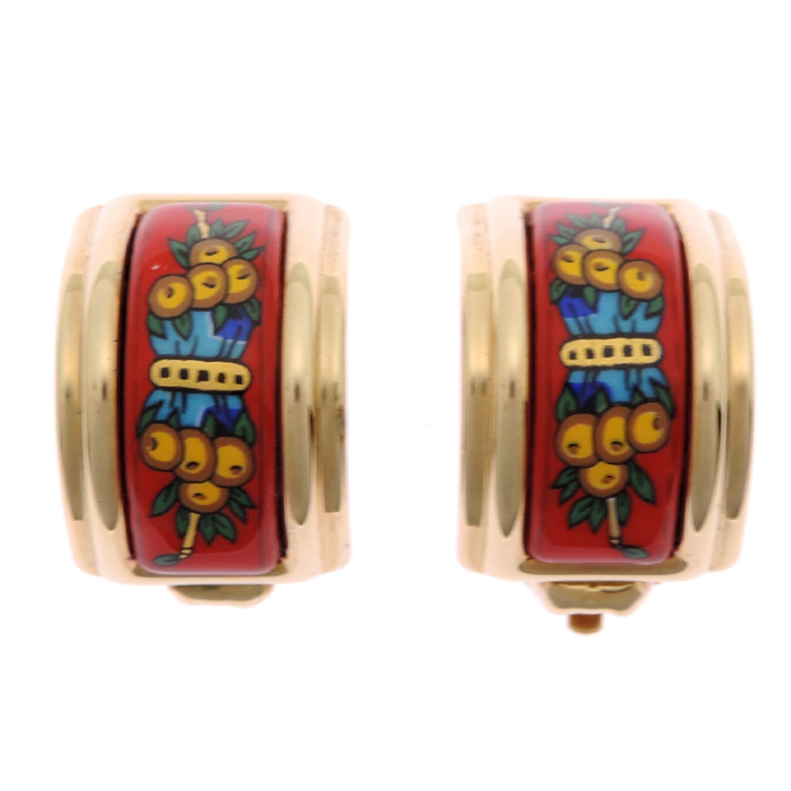 Hermes Clip Earrings Gold Plating: Hermes Clip Earrings Gold Plating The Hermes Clip Earrings Gold Plating are a beautiful, gold-plated accessory featuring the iconic Herm?s brand. With their sleek design and subtle details, these earr