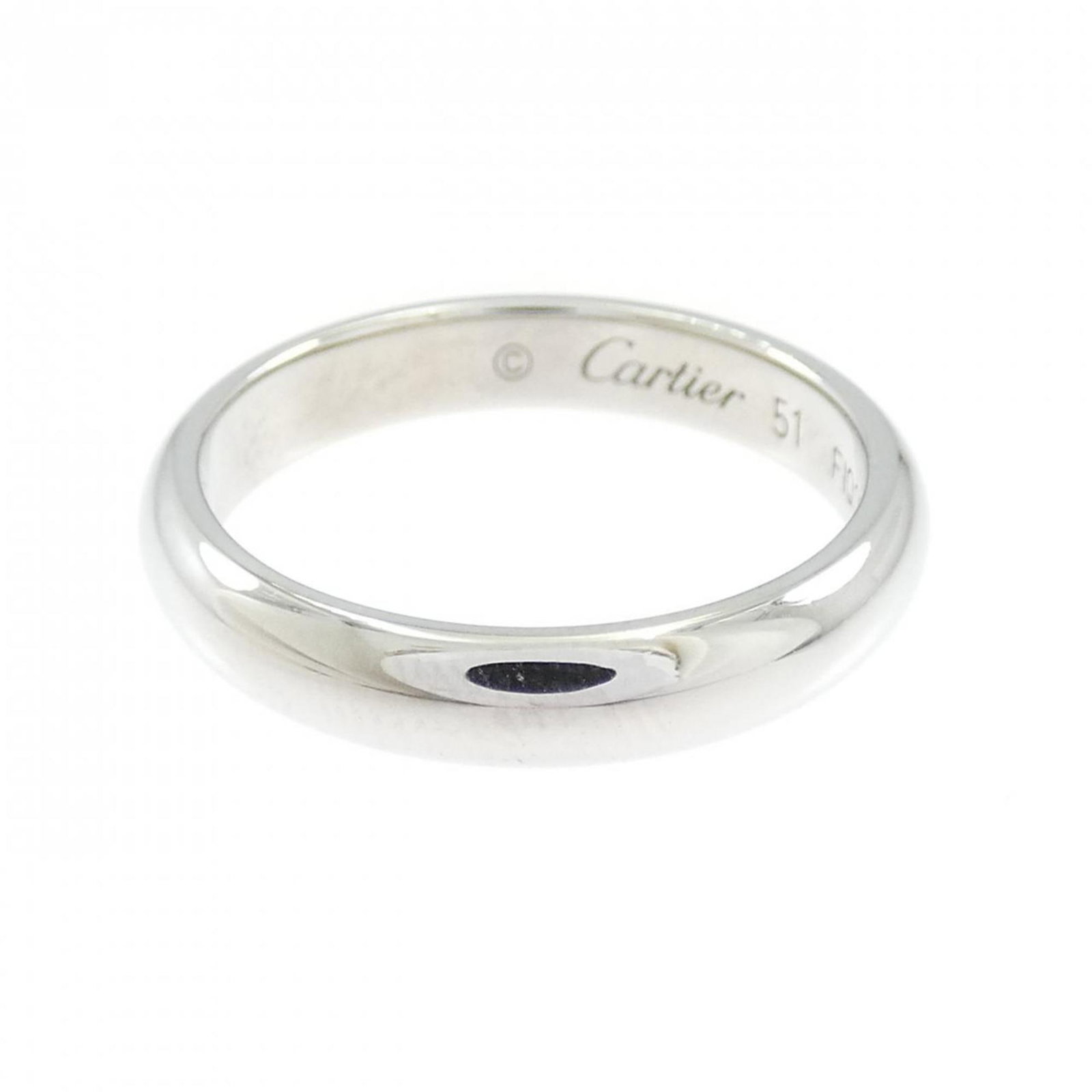 Ring Platinum Cartier Wedding - 2