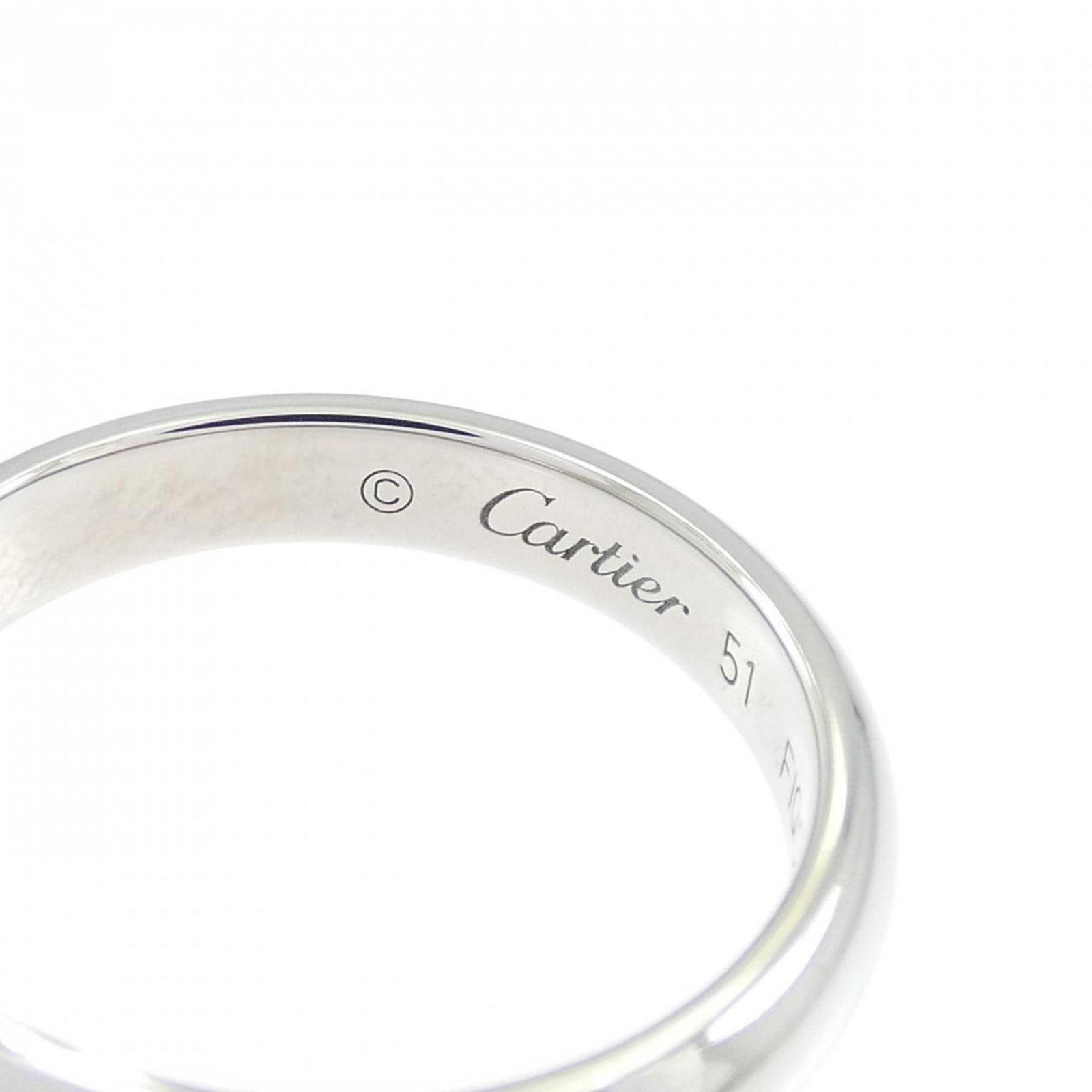 Ring Platinum Cartier Wedding - 3