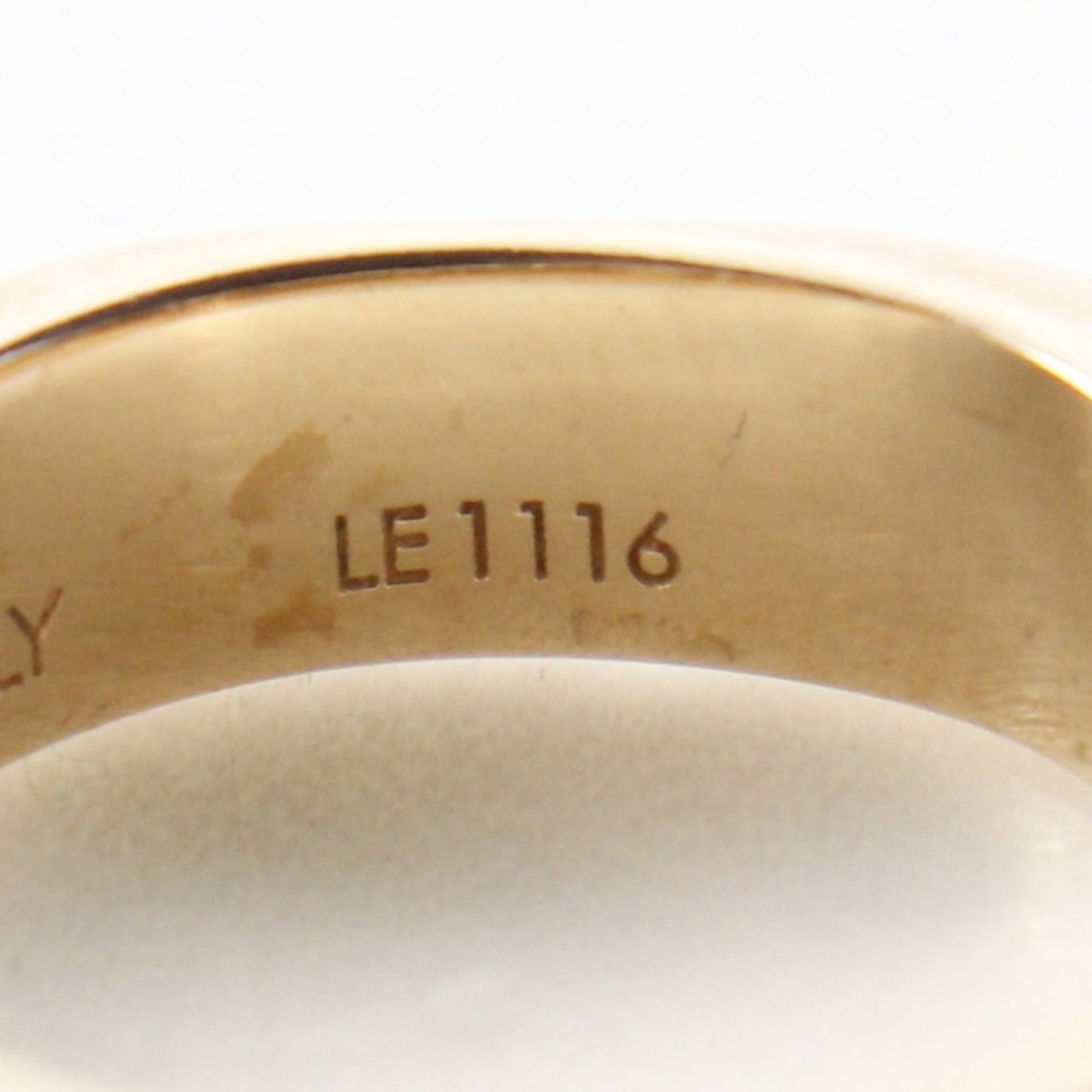Louis Vuitton Band Ring Gold Plating - 5