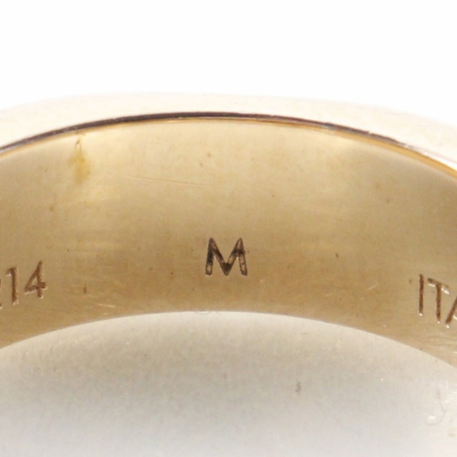 Louis Vuitton Band Ring Gold Plating - 7