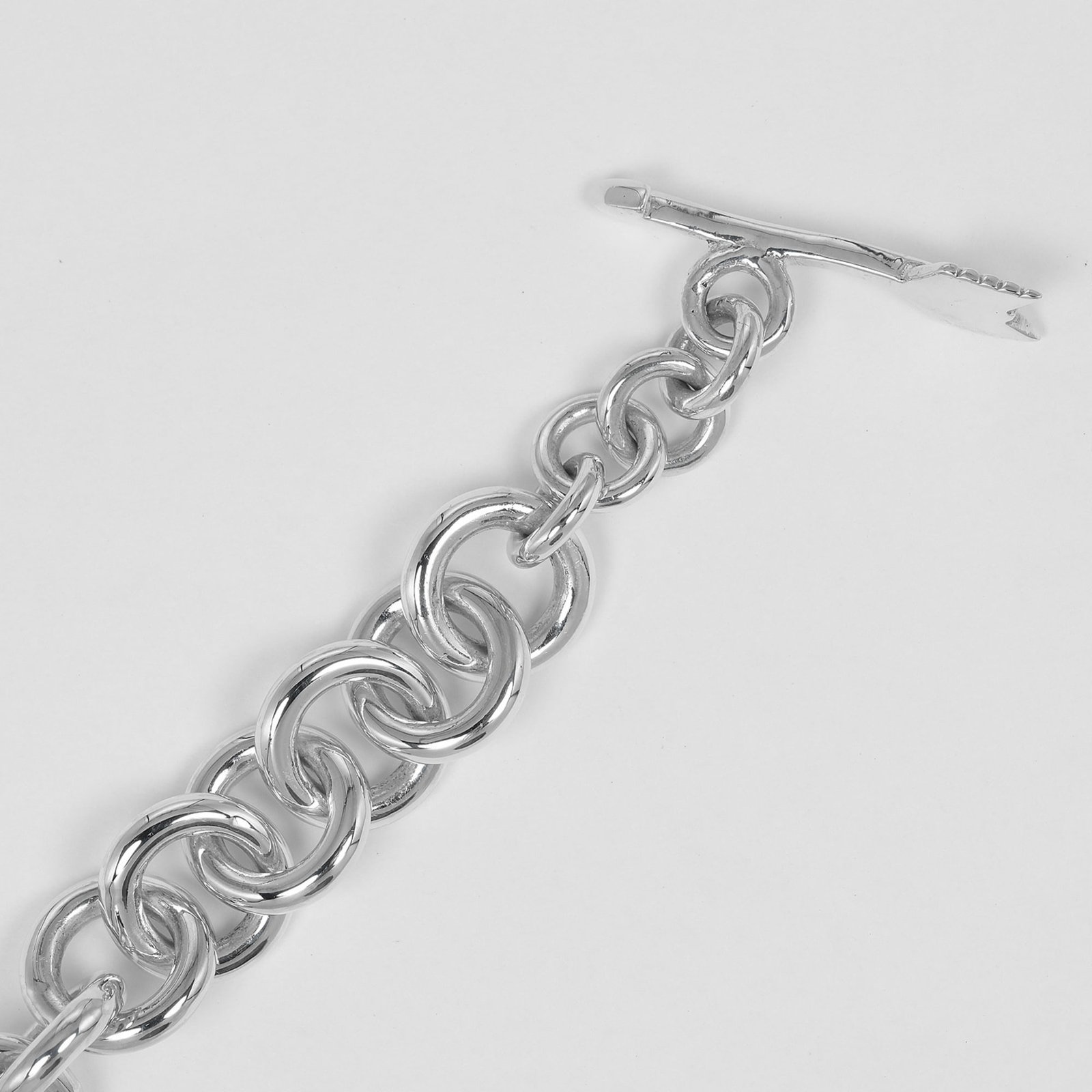 Charm Tiffany Bracelet 925 Silver - 6