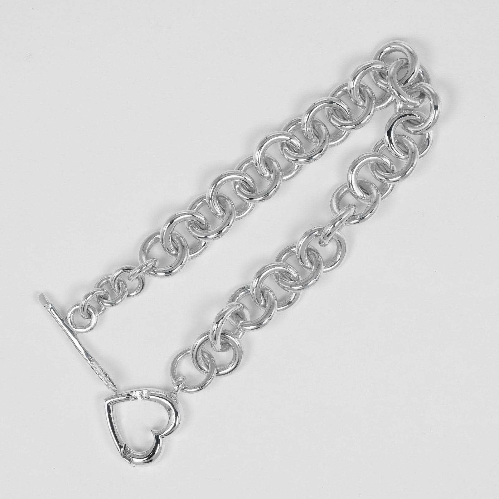 Charm Tiffany Bracelet 925 Silver - 7