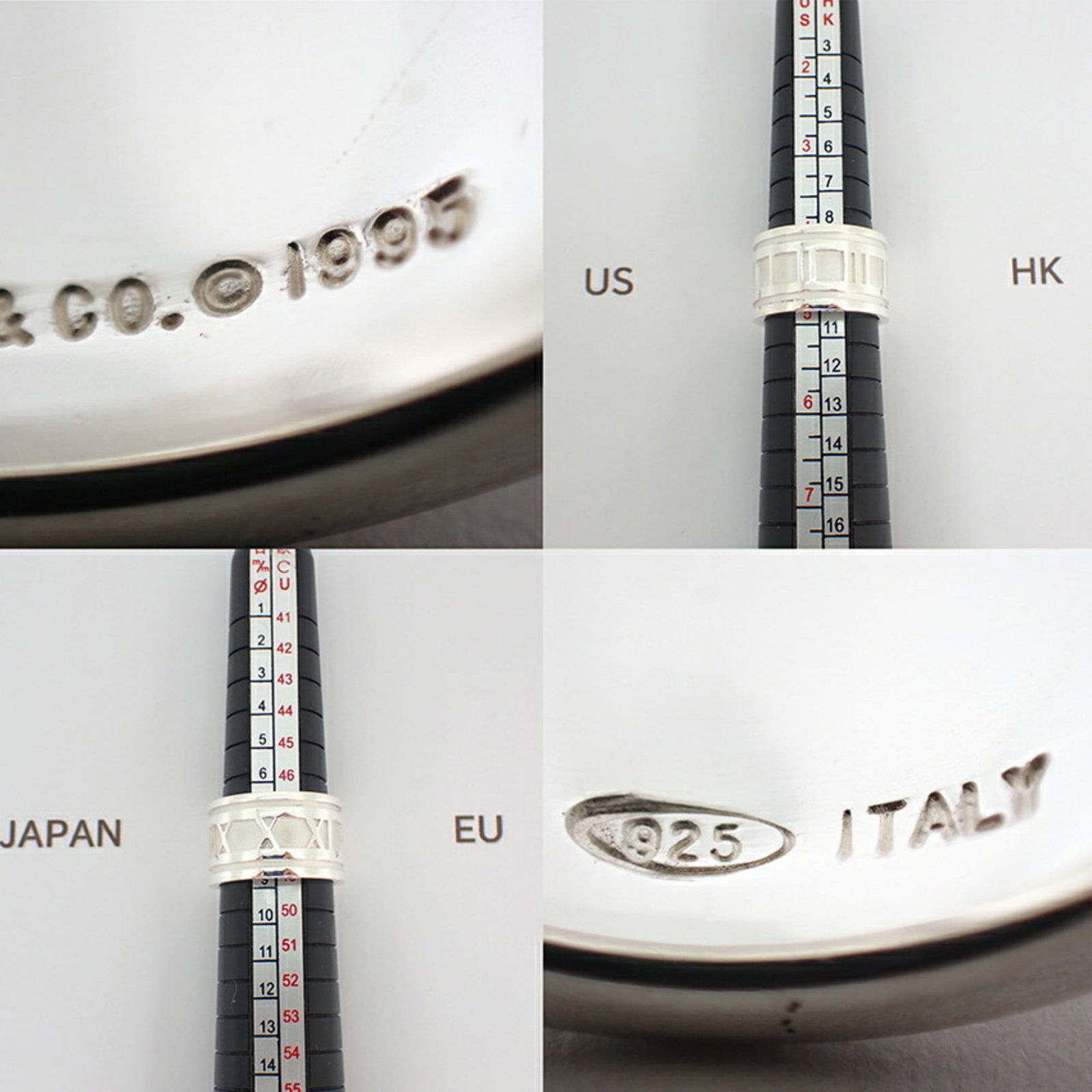 Sterling Silver Ring Tiffany Band - 10