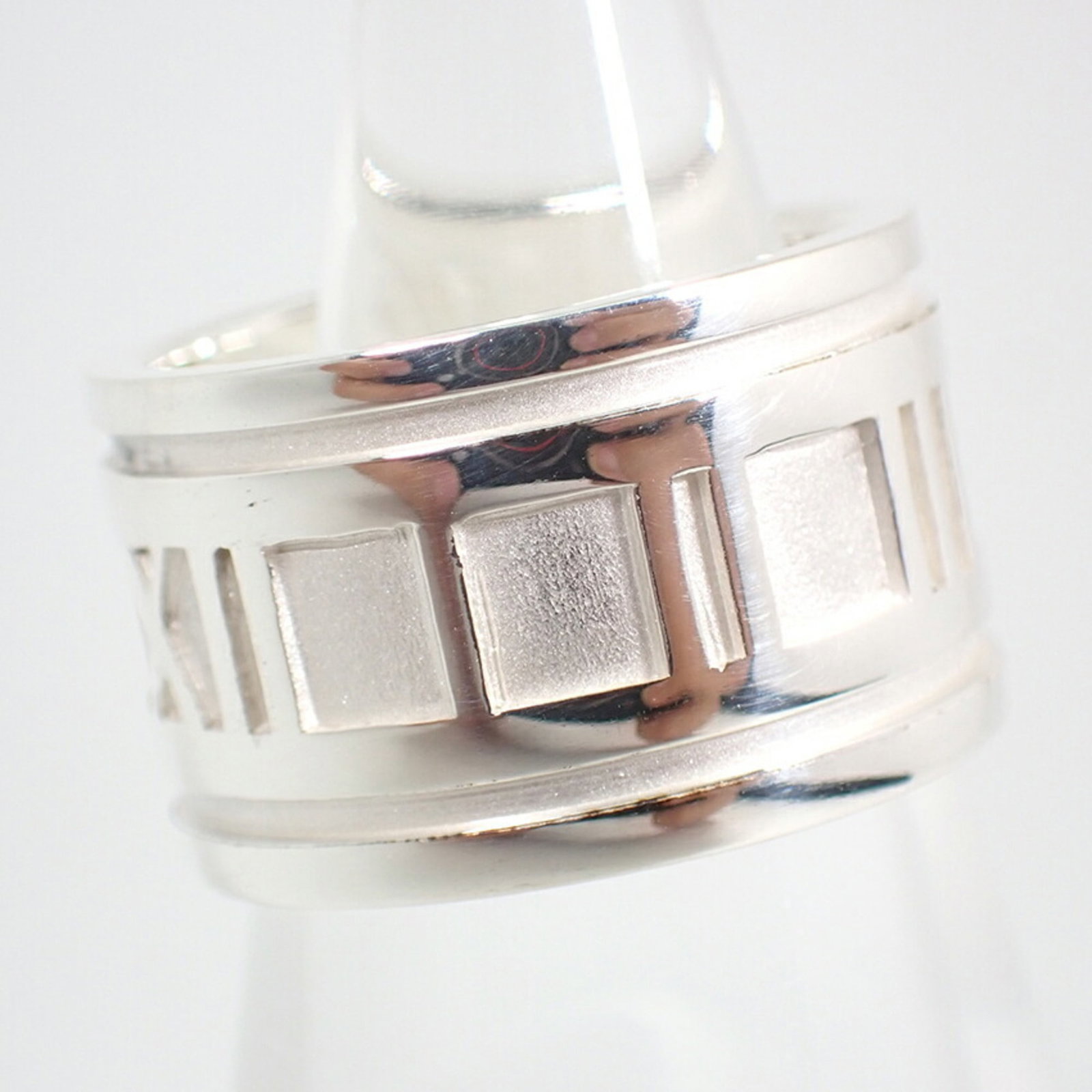 Sterling Silver Ring Tiffany Band - 4