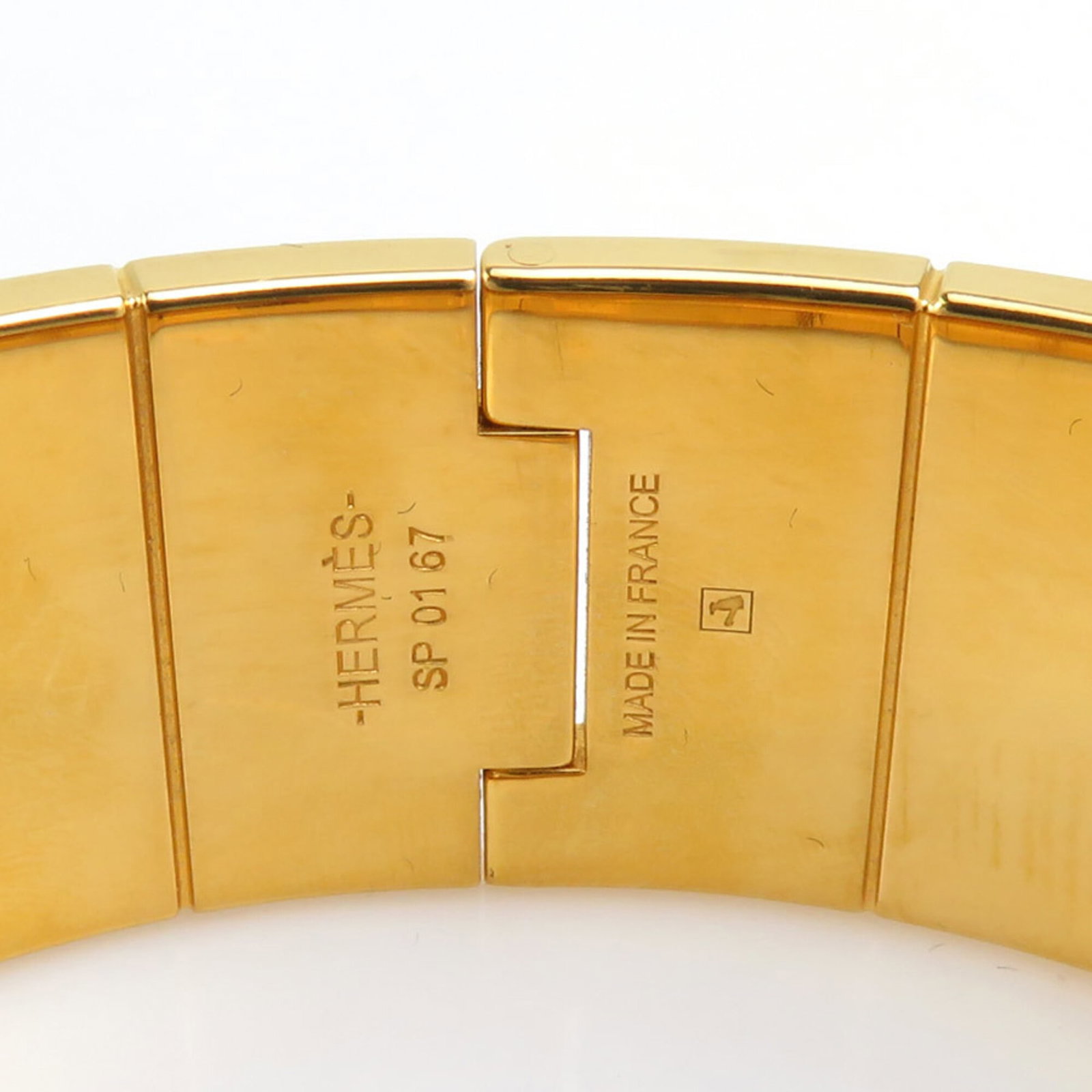 Metal enamel bangle by Hermes - 11