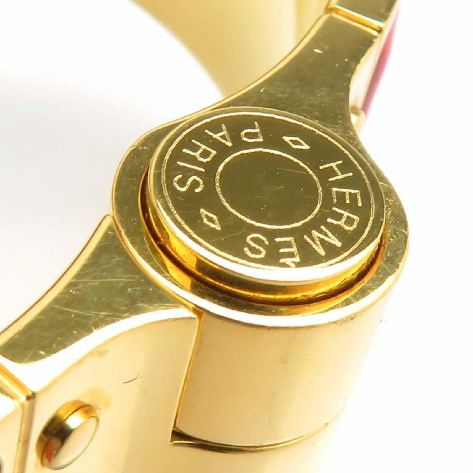 Metal enamel bangle by Hermes - 8