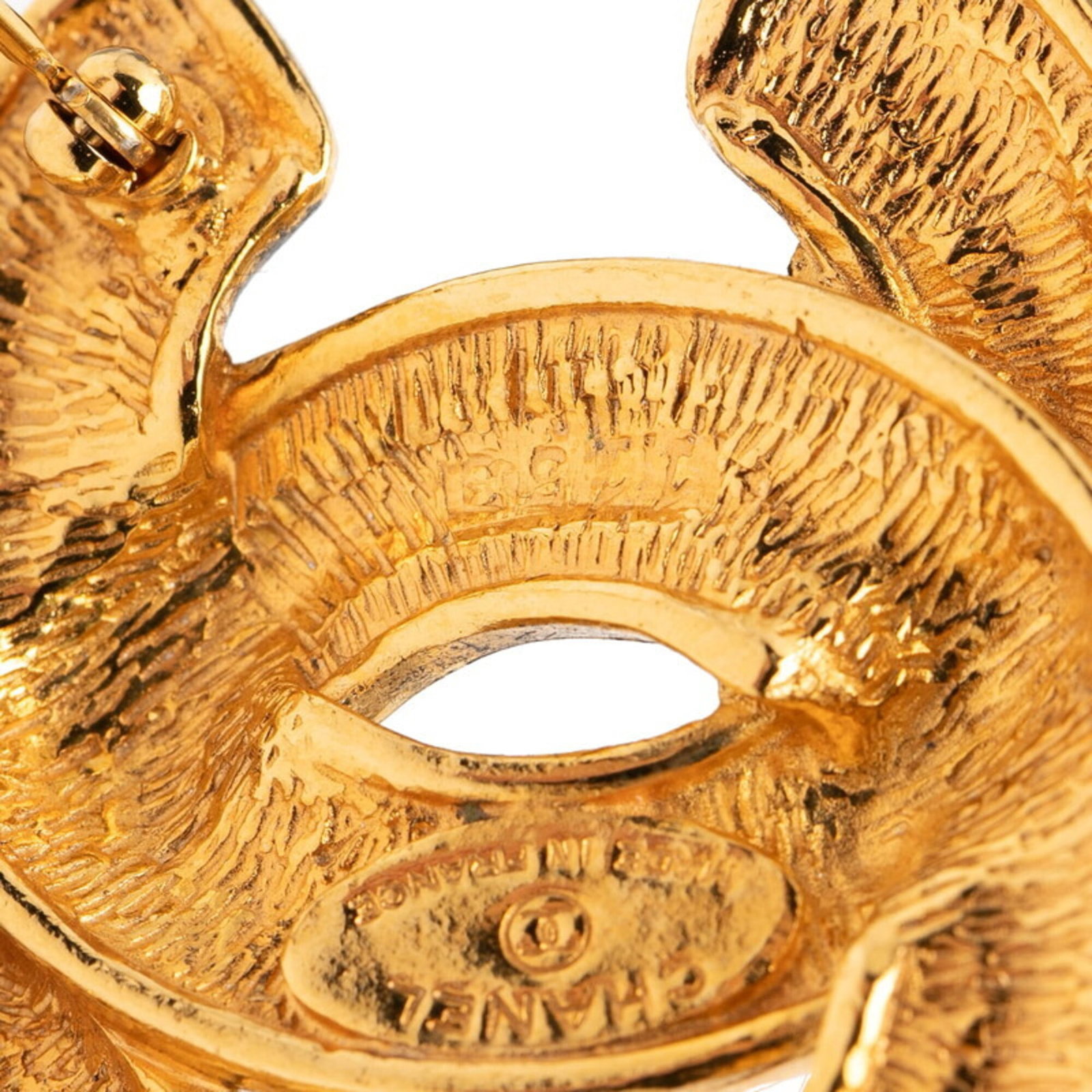 Gold Plating Brooch Chanel - 3