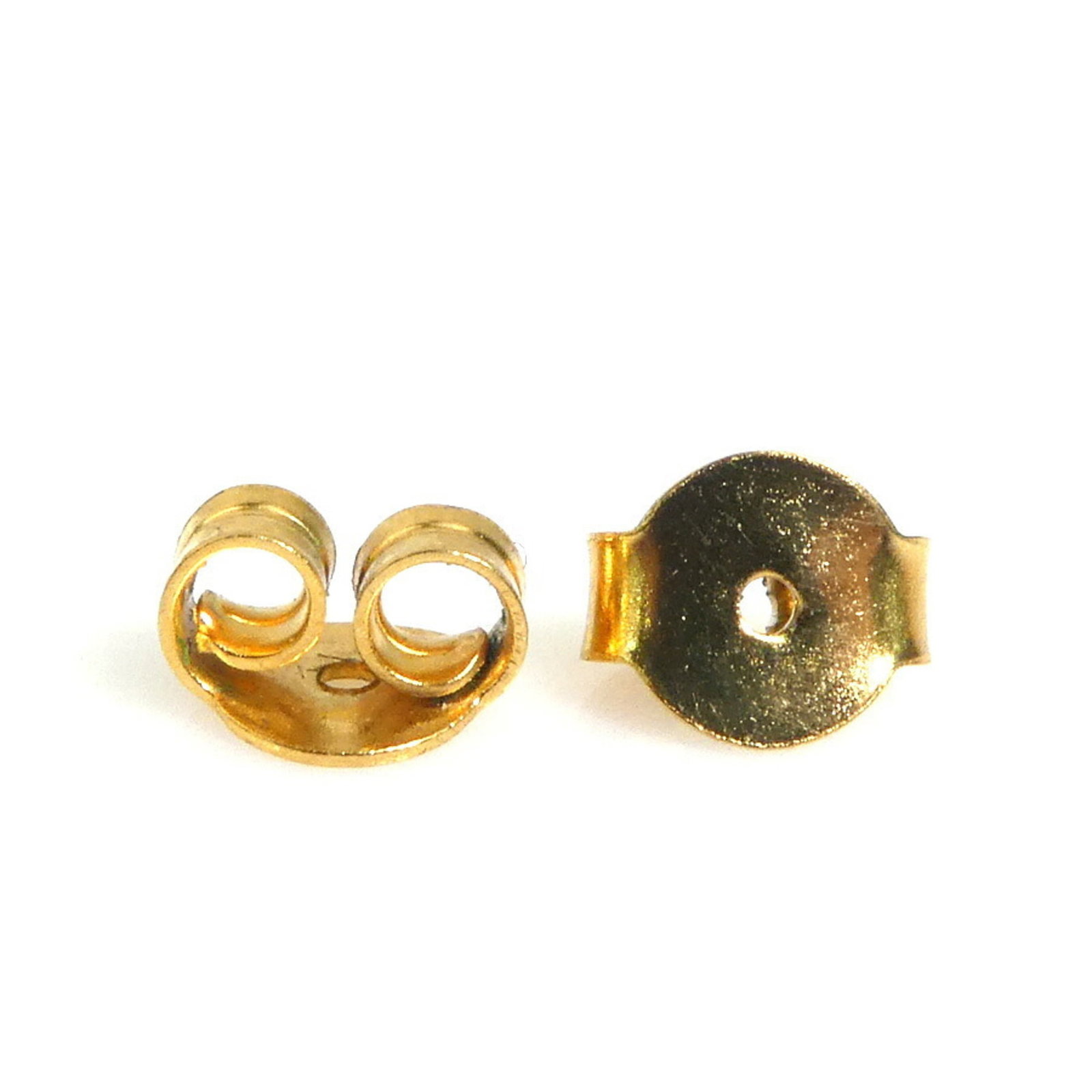 Celine Stud Metal Earrings - 4