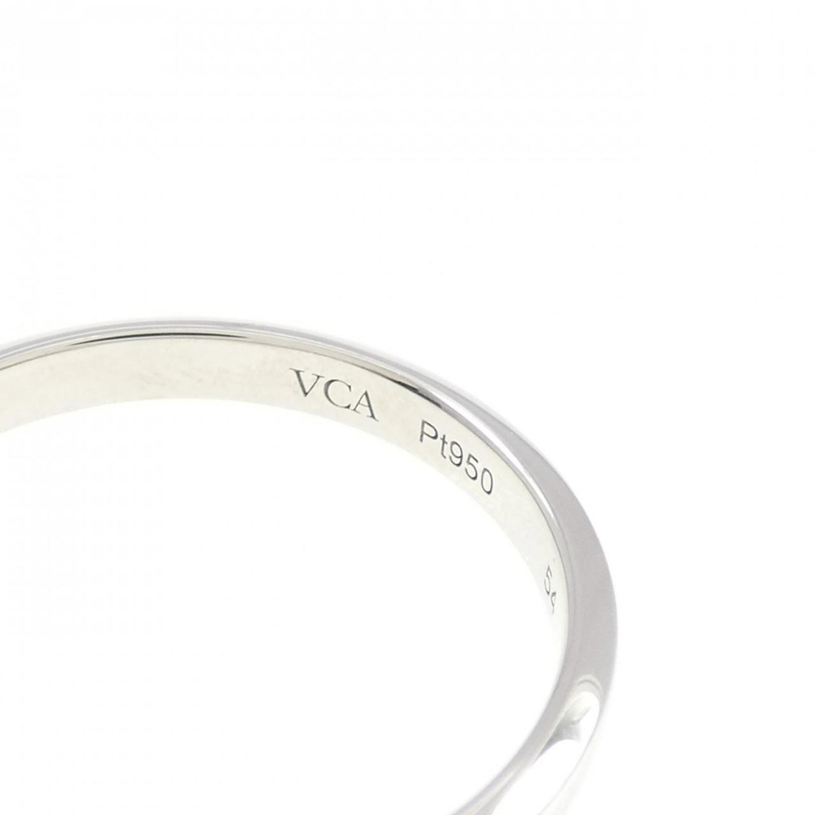 Band platinum ring van cleef arpels - 3