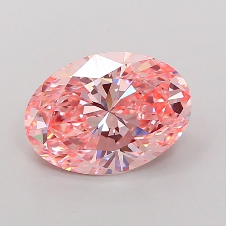 IGI Oval 2.55ct Fancy Vivid Pink VVS2 - Loose Lab Diamond: IGI Oval 2.55ct Fancy Vivid Pink VVS2 - Loose Lab Diamond Item Specifics: Source: This Is A Real Diamond Grown In A Lab Not Mined. Carat: 2.55 Cut: - Color: Fancy Vivid Pink Clarity: VVS2 Polish: EX S