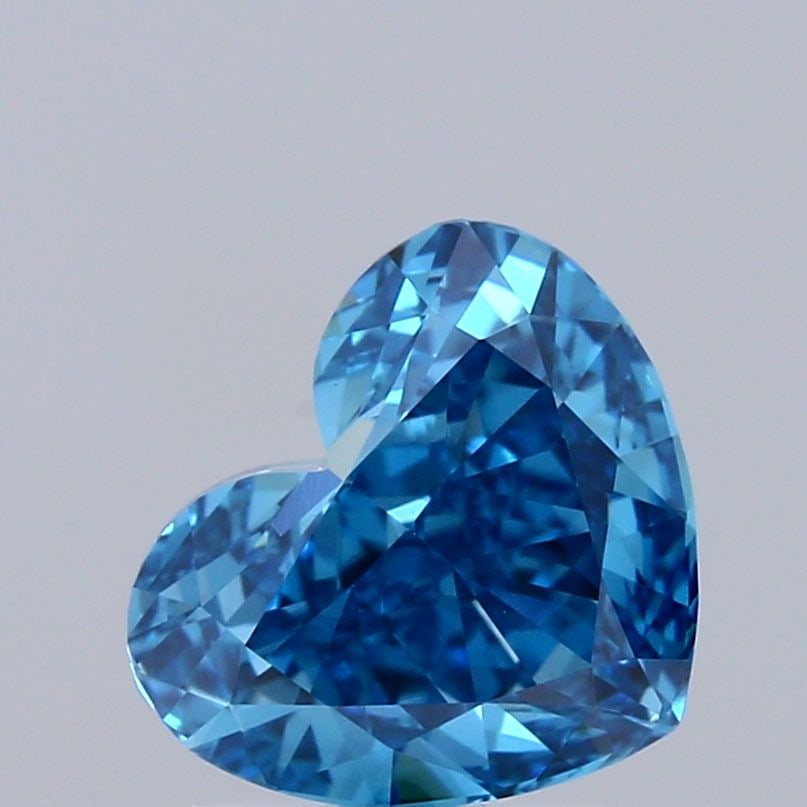 IGI Heart 1.49ct Fancy Vivid Blue VVS2 - Loose Lab Diamond: IGI Heart 1.49ct Fancy Vivid Blue VVS2 - Loose Lab Diamond Item Specifics: Source: This Is A Real Diamond Grown In A Lab Not Mined. Carat: 1.49 Cut: - Color: Fancy Vivid Blue Clarity: VVS2 Polish: VG