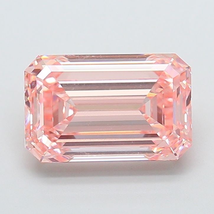 IGI Emerald 5.18ct Fancy Intense Pink VVS2 - Loose Lab Diamond: IGI Emerald 5.18ct Fancy Intense Pink VVS2 - Loose Lab Diamond Item Specifics: Source: This Is A Real Diamond Grown In A Lab Not Mined. Carat: 5.18 Cut: - Color: Fancy Intense Pink Clarity: VVS2 Polis