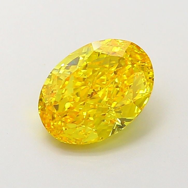 IGI Oval 2.06ct Fancy Vivid Yellow VVS2 - Loose Lab Diamond: IGI Oval 2.06ct Fancy Vivid Yellow VVS2 - Loose Lab Diamond Item Specifics: Source: This Is A Real Diamond Grown In A Lab Not Mined. Carat: 2.06 Cut: - Color: Fancy Vivid Yellow Clarity: VVS2 Polish: 