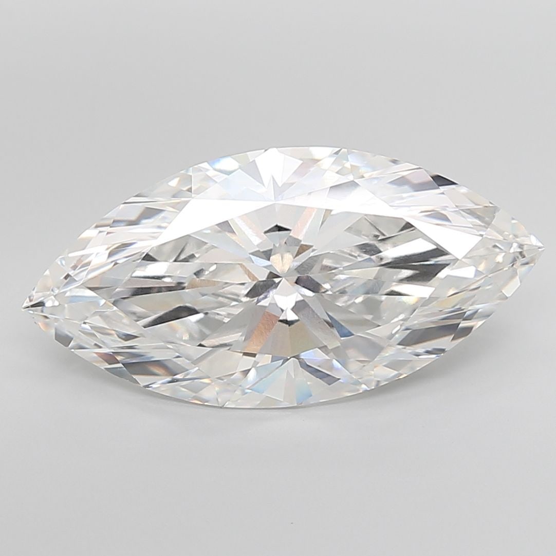 IGI Marquise 9.58ct F VVS2 - Loose Lab Diamond: IGI Marquise 9.58ct F VVS2 - Loose Lab Diamond Item Specifics: Source: This Is A Real Diamond Grown In A Lab Not Mined. Carat: 9.58 Cut: - Color: F Clarity: VVS2 Polish: EX Symmetry: EX Measurements: 
