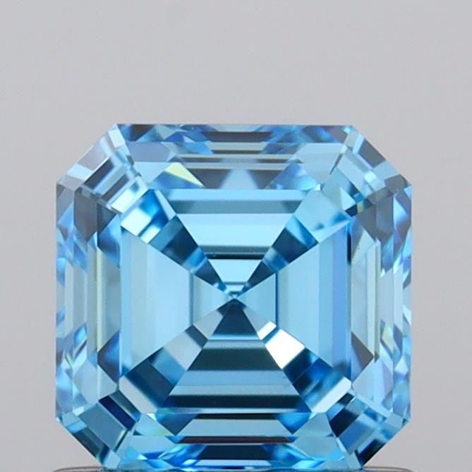 IGI Asscher 1.0ct Fancy Vivid Blue VVS2 - Loose Lab Diamond: IGI Asscher 1.0ct Fancy Vivid Blue VVS2 - Loose Lab Diamond Item Specifics: Source: This Is A Real Diamond Grown In A Lab Not Mined. Carat: 1.0 Cut: - Color: Fancy Vivid Blue Clarity: VVS2 Polish: EX 
