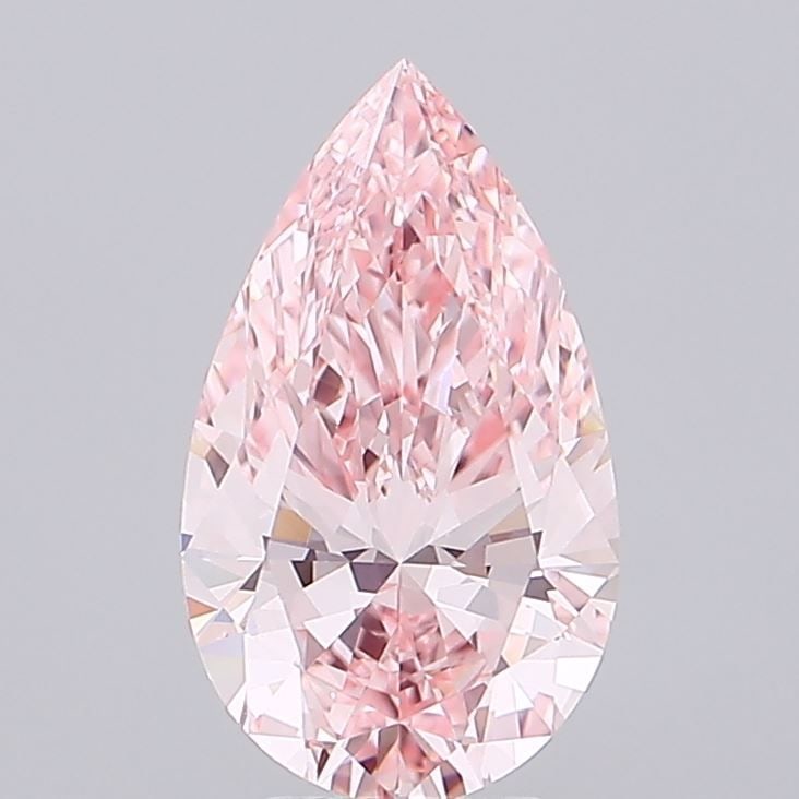 IGI Pear 4.0ct Fancy Vivid Pink VVS2 - Loose Lab Diamond: IGI Pear 4.0ct Fancy Vivid Pink VVS2 - Loose Lab Diamond Item Specifics: Source: This Is A Real Diamond Grown In A Lab Not Mined. Carat: 4.0 Cut: - Color: Fancy Vivid Pink Clarity: VVS2 Polish: EX