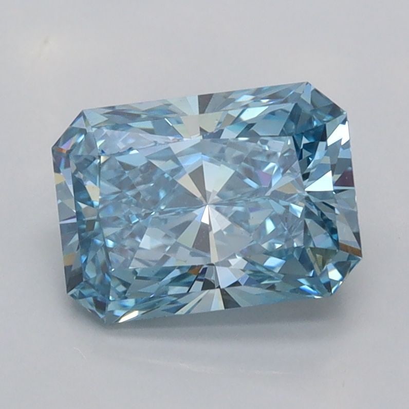 IGI Radiant 1.55ct Fancy Vivid Blue VVS2 - Loose Lab Diamond: IGI Radiant 1.55ct Fancy Vivid Blue VVS2 - Loose Lab Diamond Item Specifics: Source: This Is A Real Diamond Grown In A Lab Not Mined. Carat: 1.55 Cut: - Color: Fancy Vivid Blue Clarity: VVS2 Polish: E